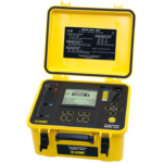 6550 Megohmmeter (Graphical, Analog Bargraph, Backlight, Alarm, Timer, 500V, 1000V, 2500V, 5000V, 10kV, Ramp, StepV, Variable,  Auto DAR/PI/DD, USB, w/DataView® Software)