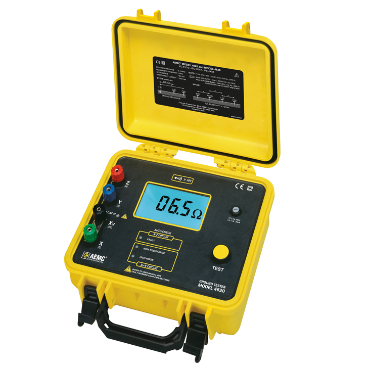 4620 Ground Resistance Tester (Digital, 4-Point)